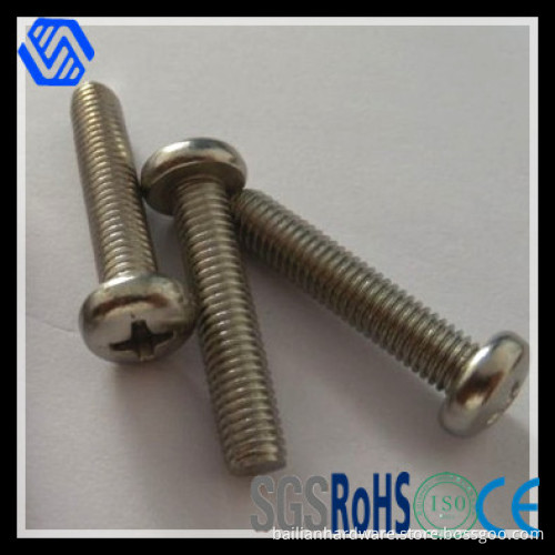 Pan Head Screws with Cross Recess GB818